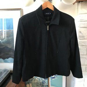 Vintage faux suède vest - Monad